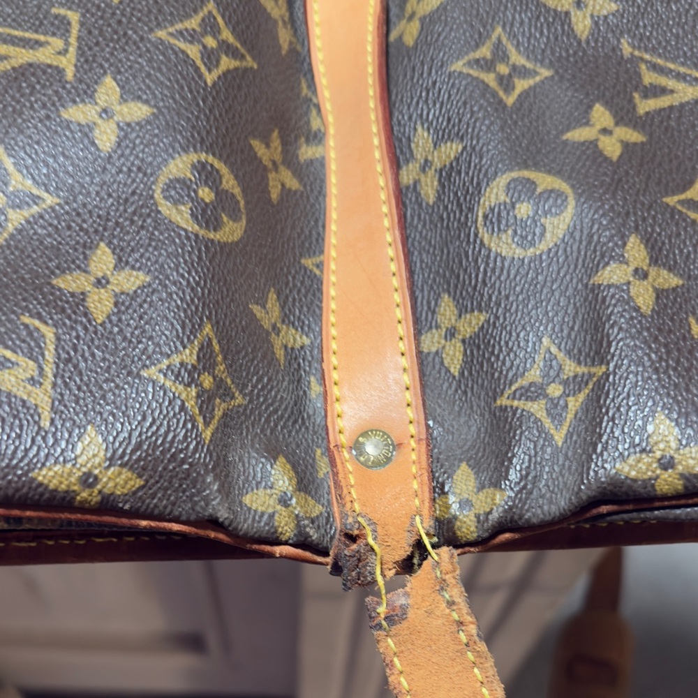 Louis Vuitton Brown Monogram Shoulder Bag - Picture 13 of 16